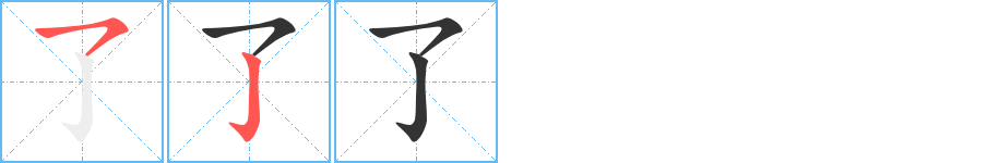 了字的筆順?lè)植窖菔?></p>
<script src=