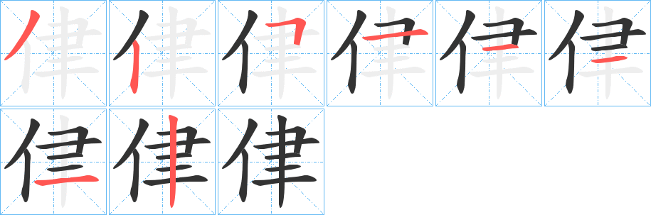 侓字的筆順?lè)植窖菔?></p>
<script src=