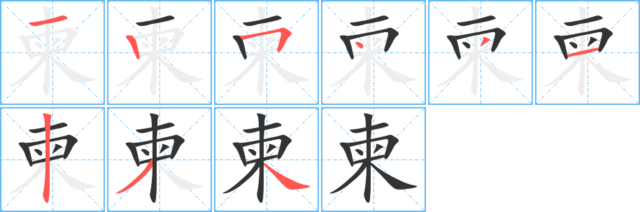 柬字的筆順?lè)植窖菔?></p>
<script src=