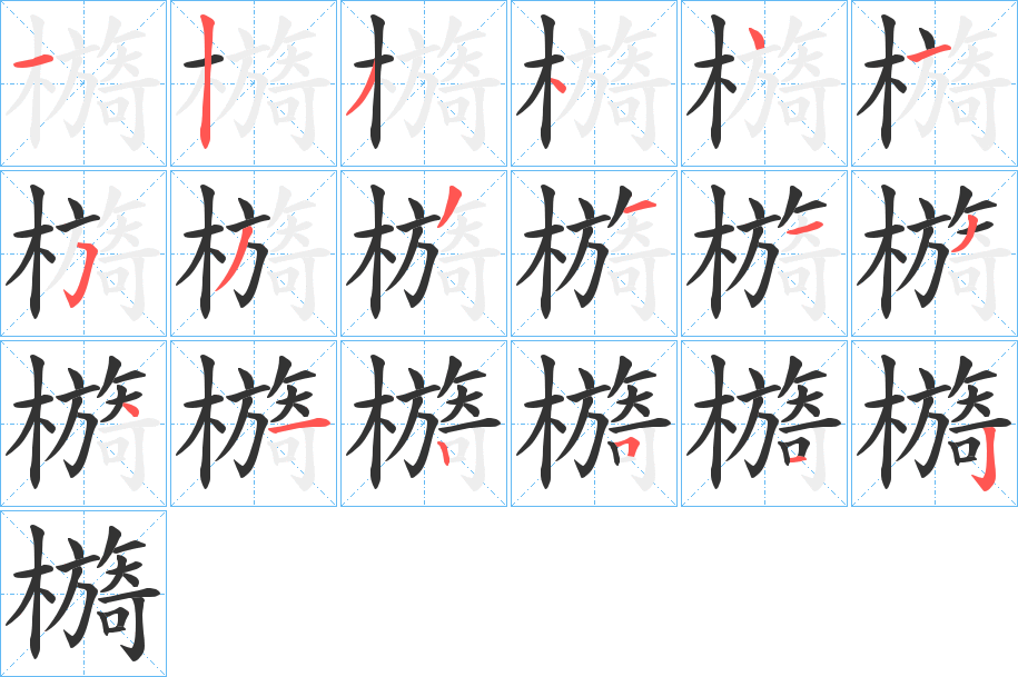 檹字的筆順?lè)植窖菔?></p>
<script src=