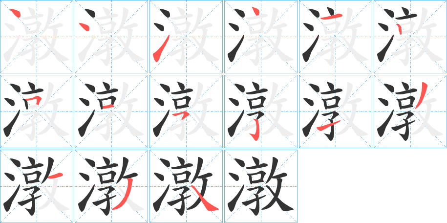 潡字的筆順?lè)植窖菔?></p>
<script src=