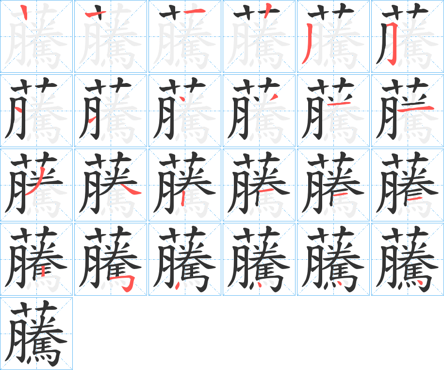 虅字的筆順?lè)植窖菔?></p>
<script src=